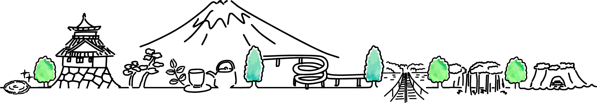 静岡県医学部就学研修資金・静岡民医連医系生奨学金の案内図