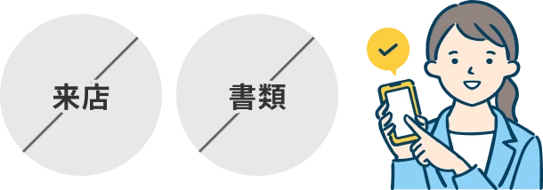 来店 書類
