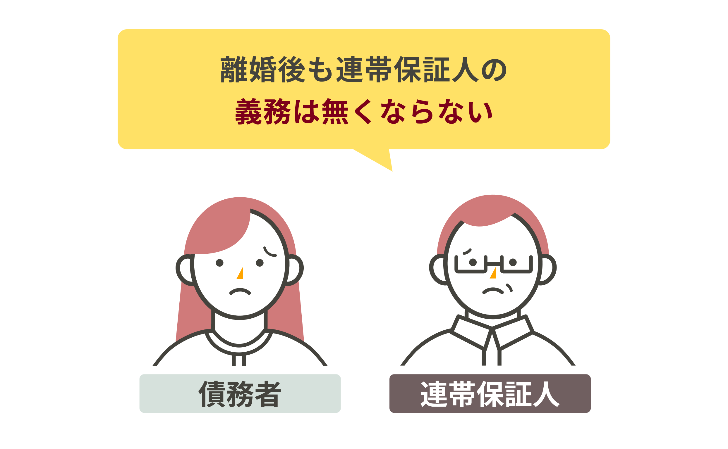 離婚後も連帯保証人の義務は無くならない