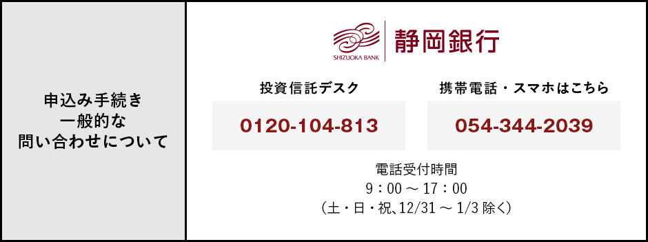 申込み手続き
一般的な問い合わせについて
